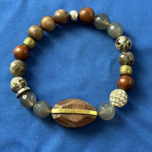 Silpada WILDWOOD Stretch Bracelet B3302 - Picture 1 of 6